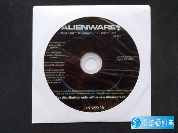 Alienware外星人win7旗舰版X64位|戴尔原版OEM系统盘ISO镜像下载